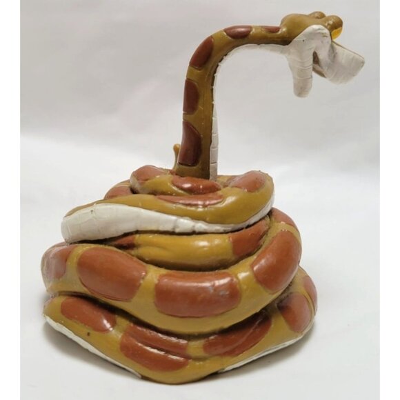 Vintage Applause Disney The Jungle Book Kaa The Snake Vinyl Figurine Toy - Picture 4 of 6